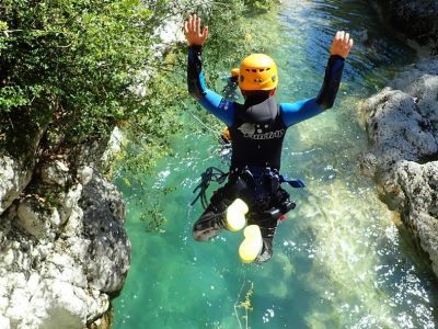 Canyoning dans la vallée du loup